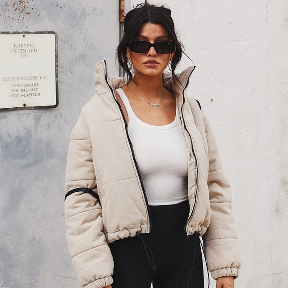 NWT YOLLOR Puffer Cream Jacket (2 aval)